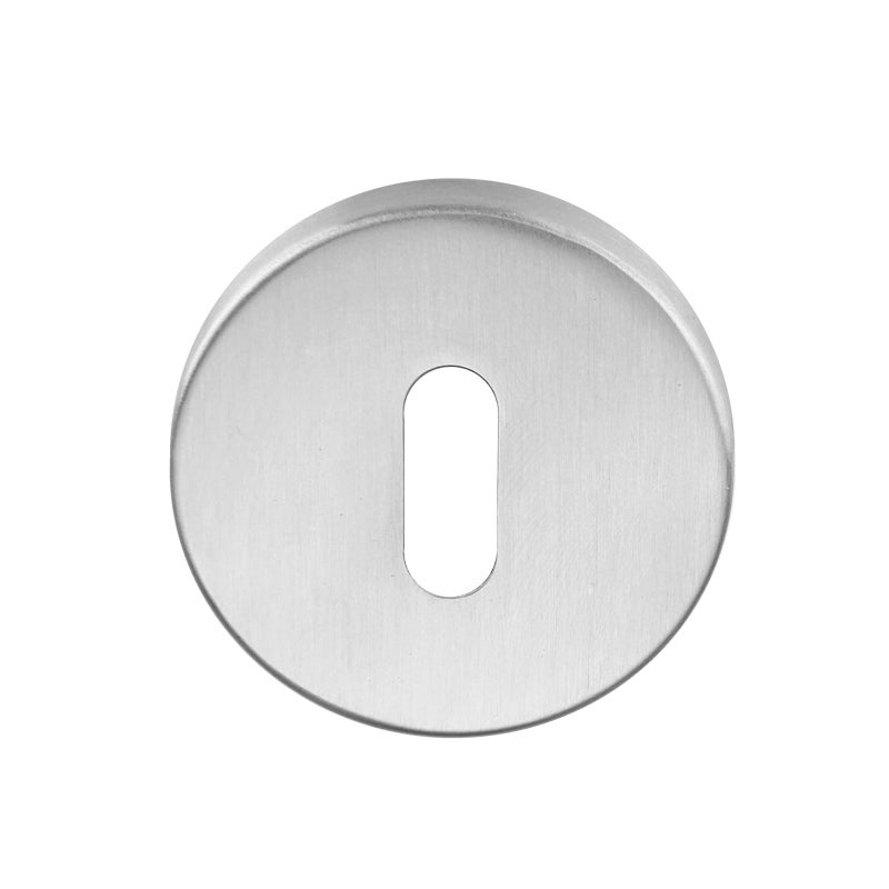 2 rosaces INSPIRE trou de clé, inox brossé B1 - 2