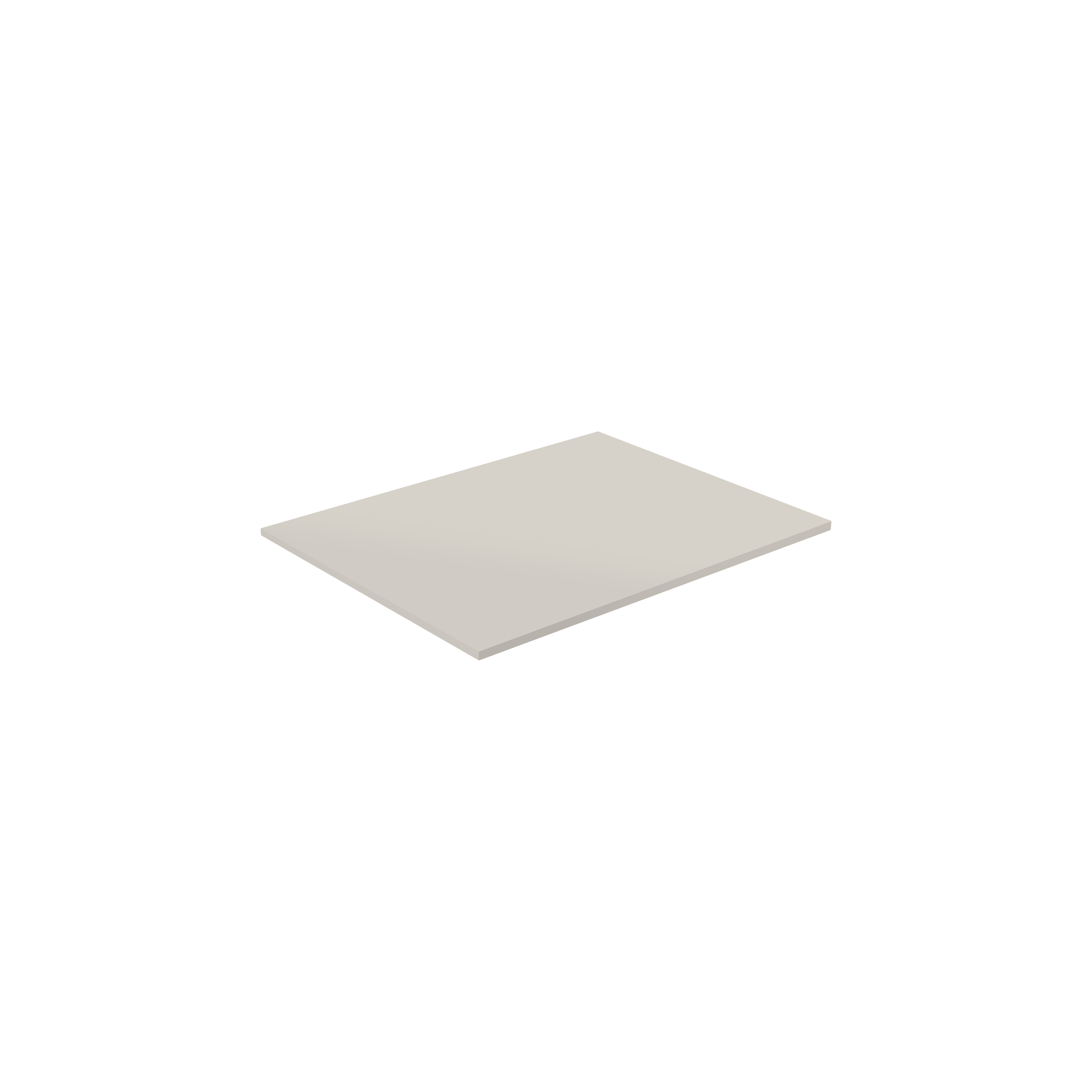 Encimera lavabo mia compatech cotton 61x46x1.2 cm