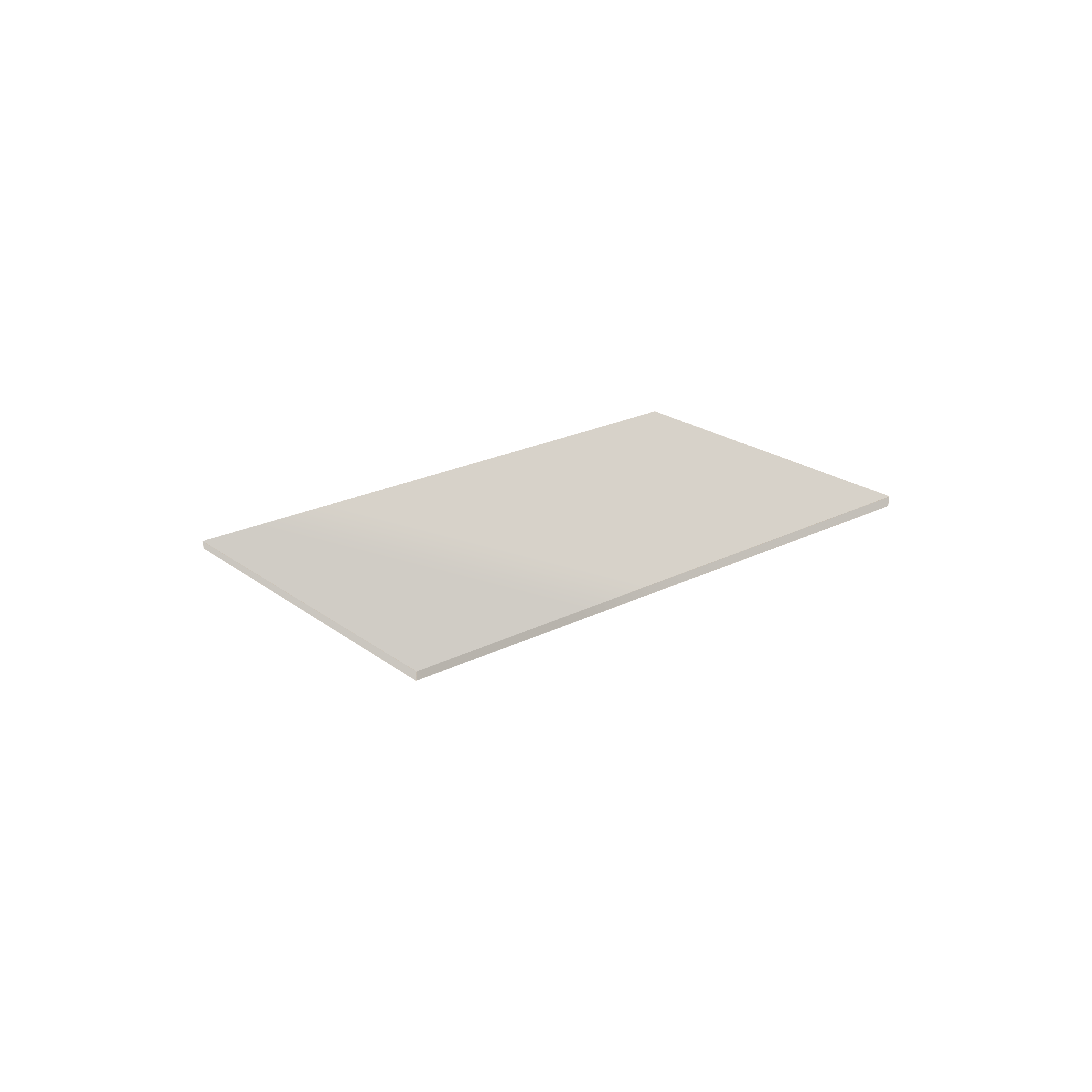Encimera lavabo mia compatech cotton 101x46x1.2 cm