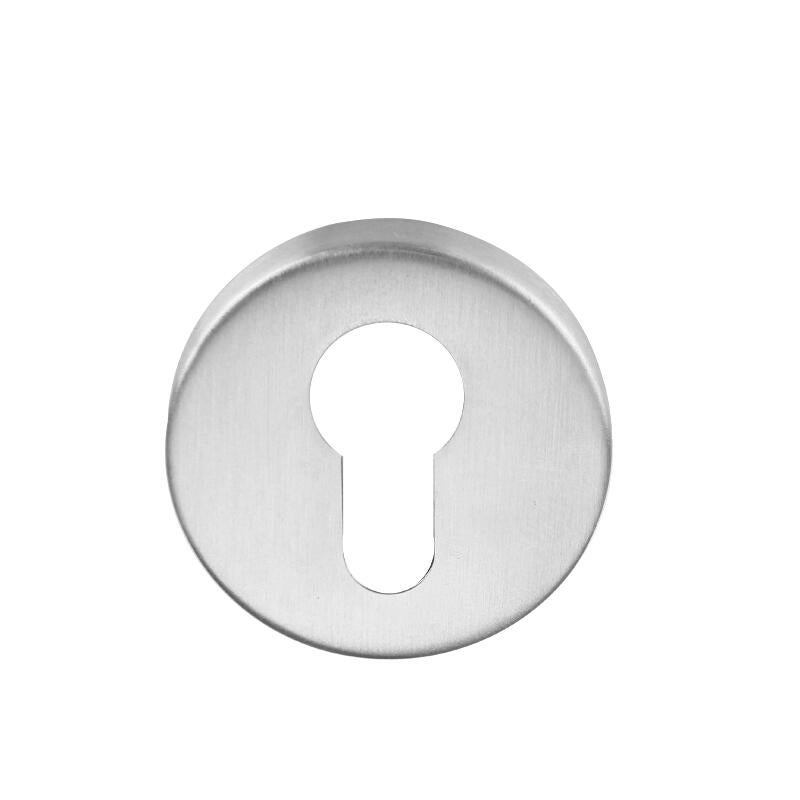 2 rosaces INSPIRE trou de cylindre, inox brossé B1 - 2