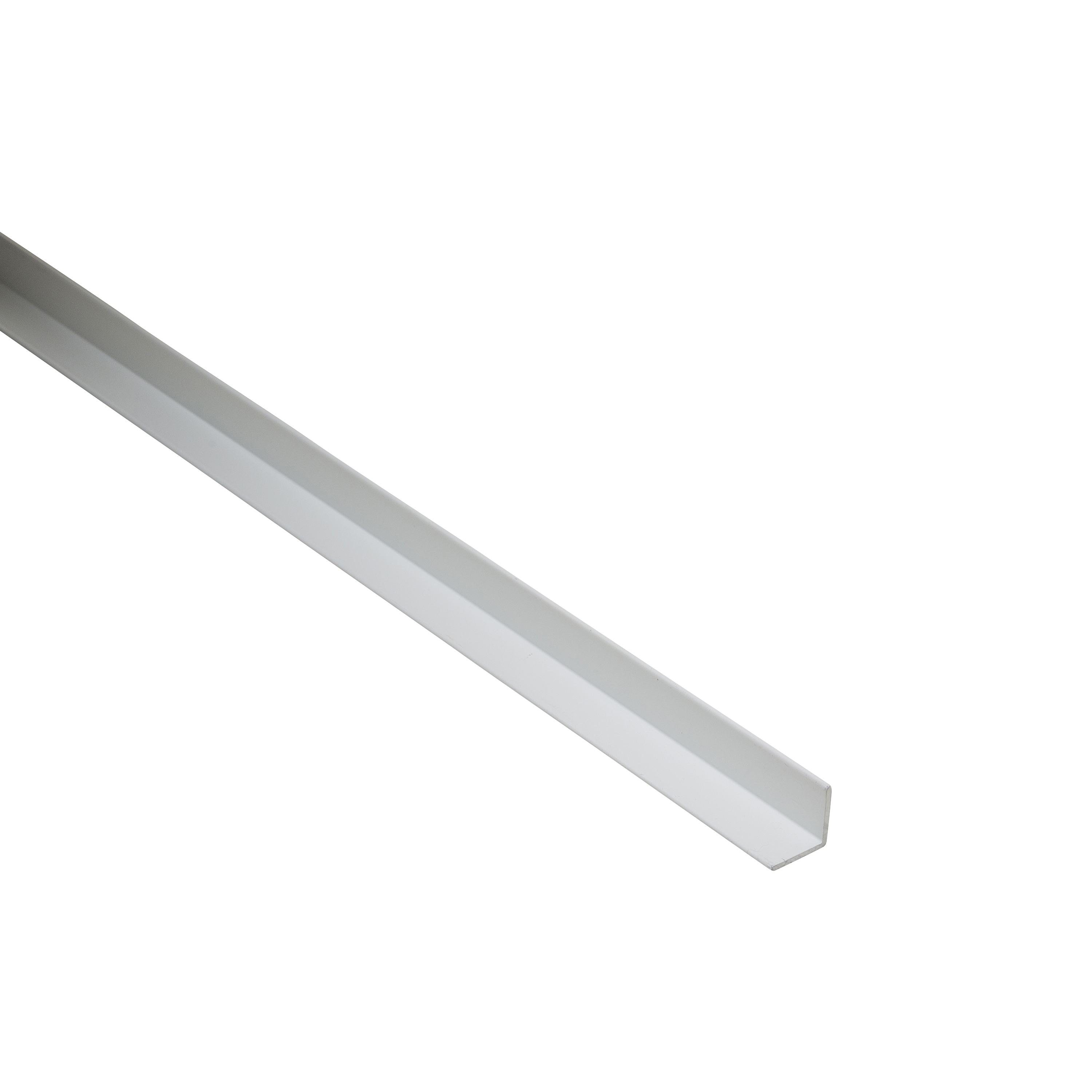 Perfil forma de ángulo de aluminio blanco, Alt. 10 x An.10 x L.1000 mm - 5