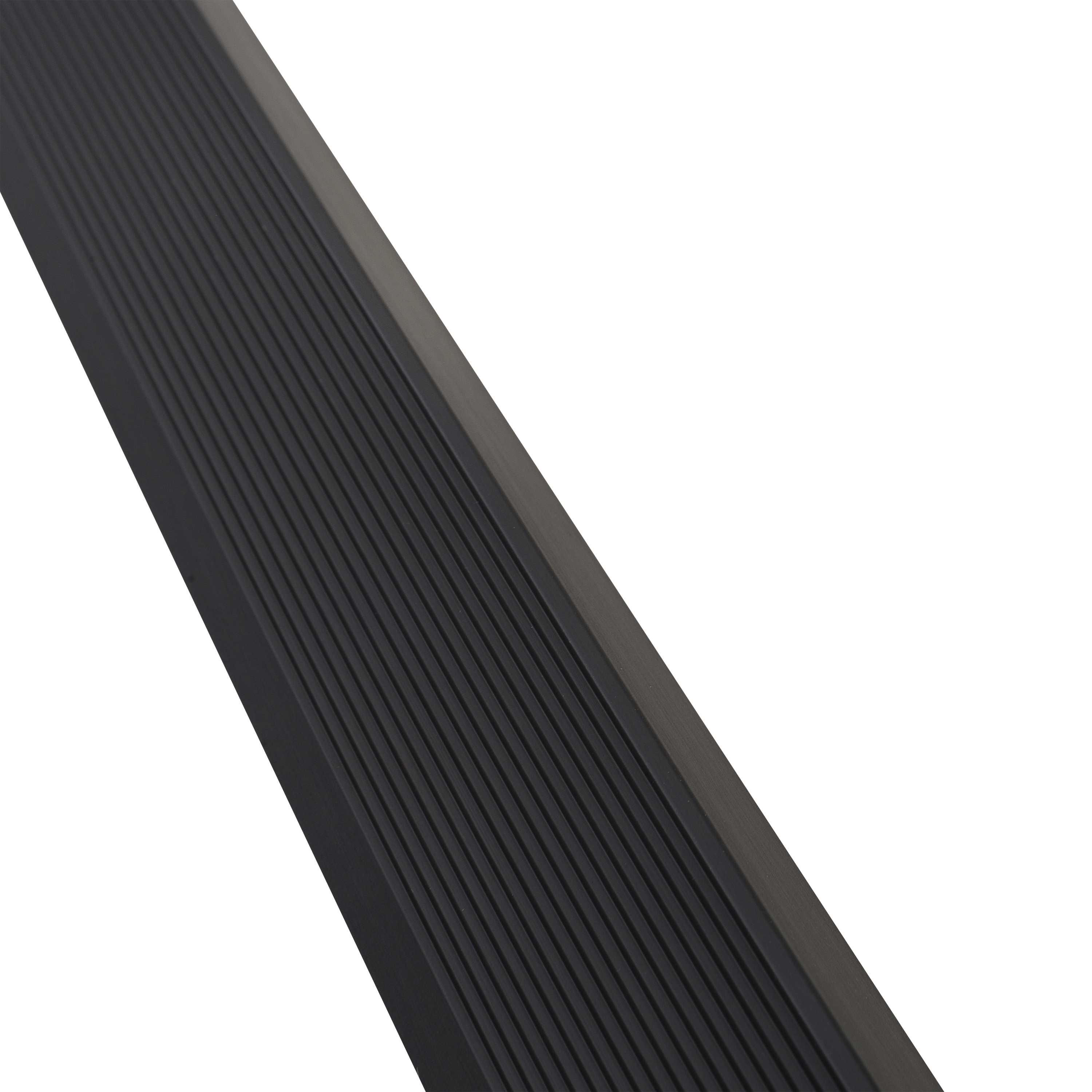 Perfil forma de ángulo no recto de aluminio negro, Alt. 25 x An.40 x L.2000 mm - 5