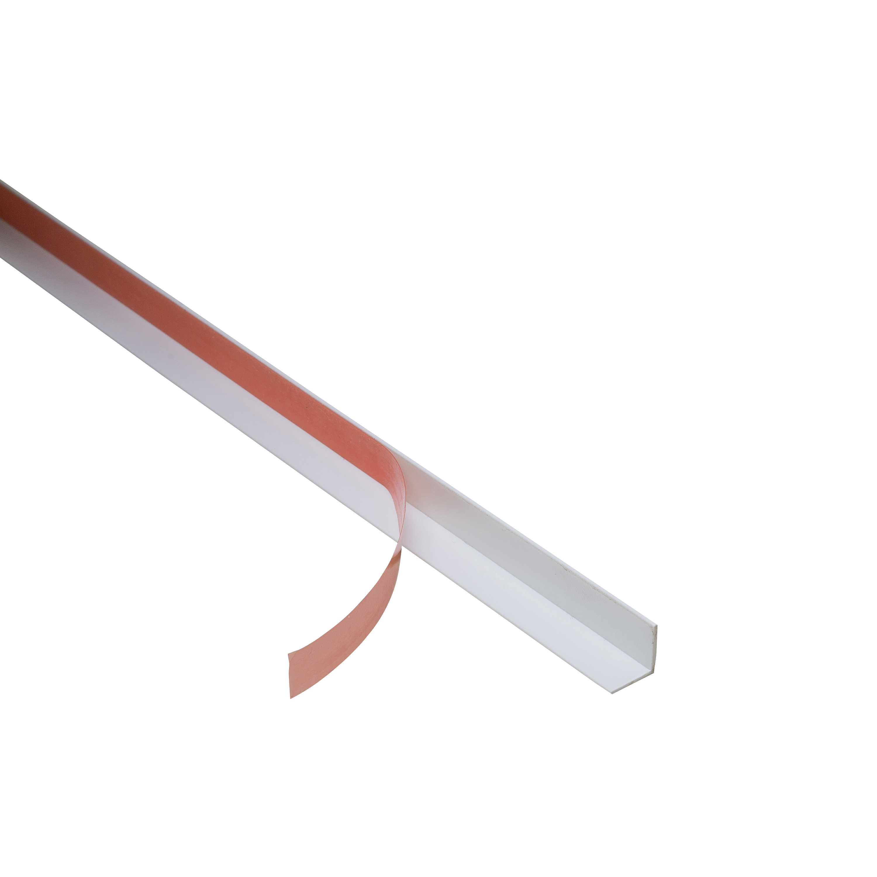 Perfil forma de ángulo de PVC blanco, Alt. 10 x An.10 x L.1000 mm - 7