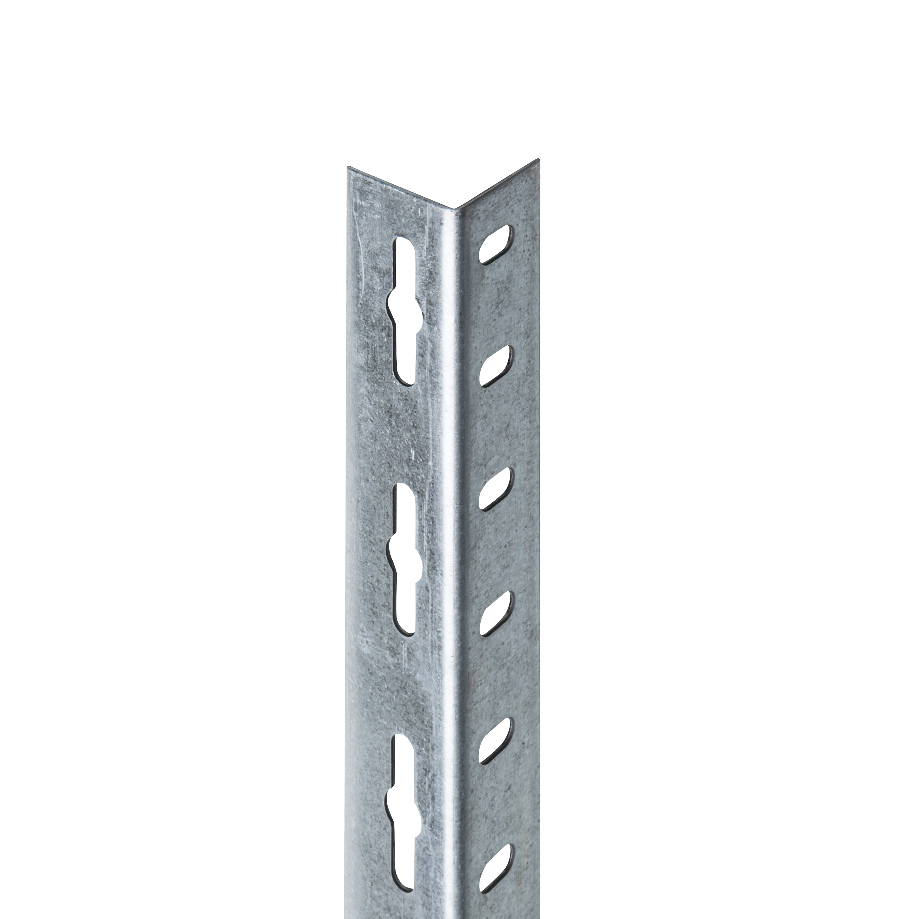 Cornière d'angle perforée acier galvanisé 27x27 mm x L.2,5 m  - 2