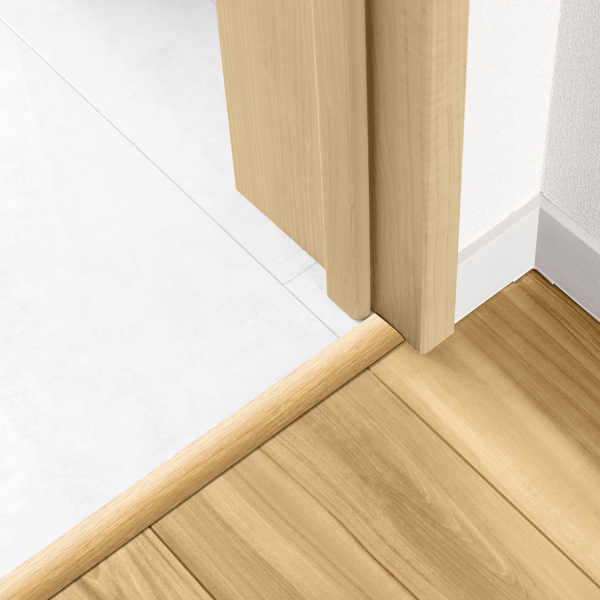 Perfil 4 em 1 de alumínio 830X37MM NAT365 - 2