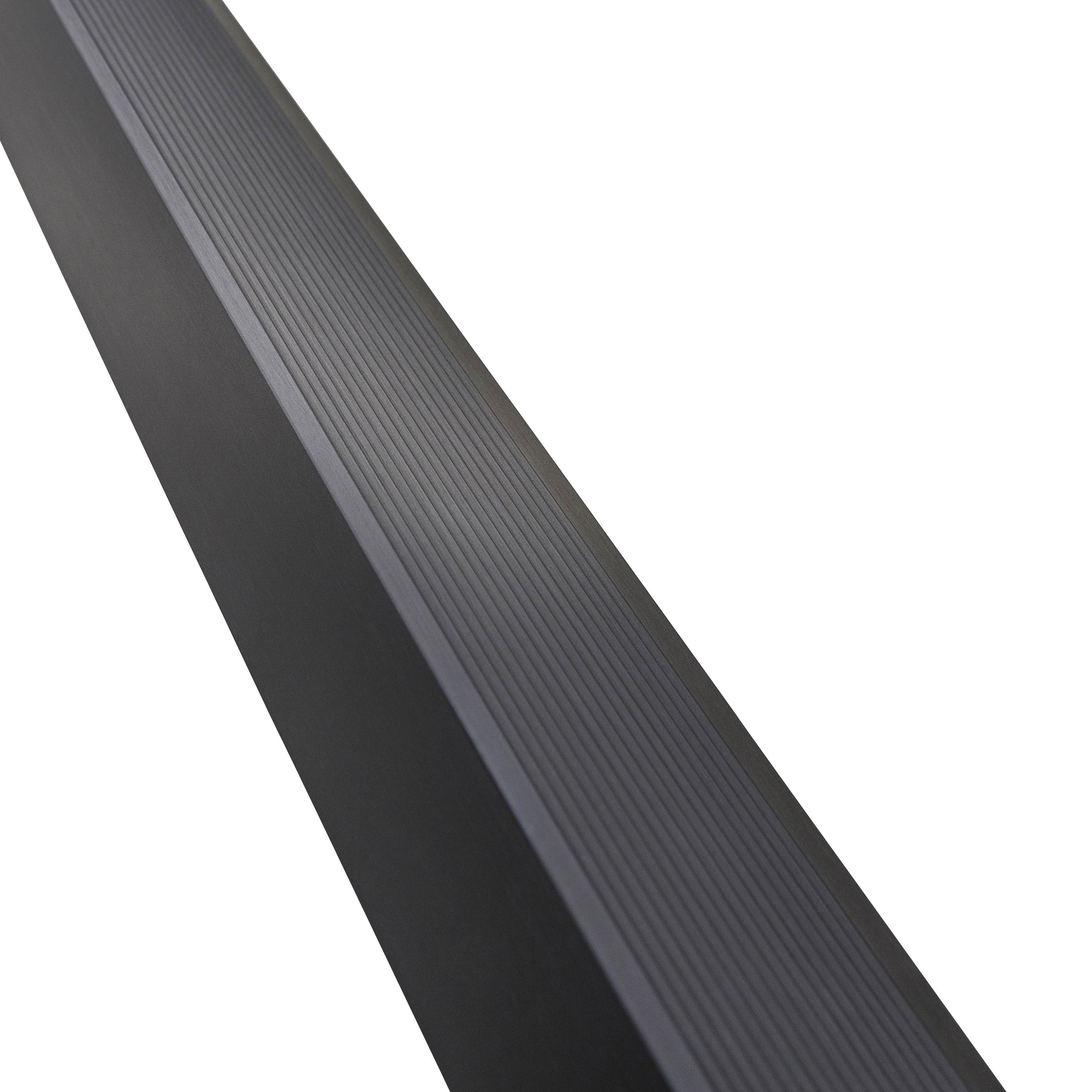 Perfil forma de ángulo no recto de aluminio negro, Alt. 25 x An.40 x L.2000 mm - 4