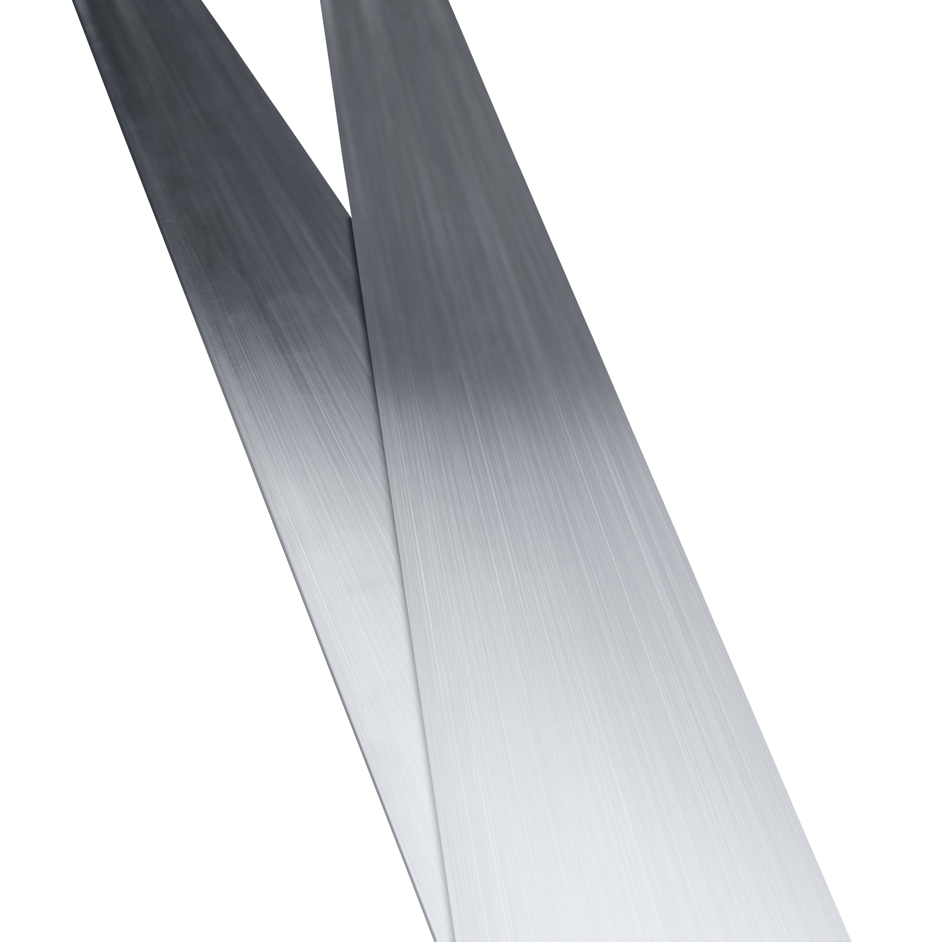 Perfil forma de plano de aluminio plata STANDERS, Alt. 2 x An.40 mm x L.1 m - 6