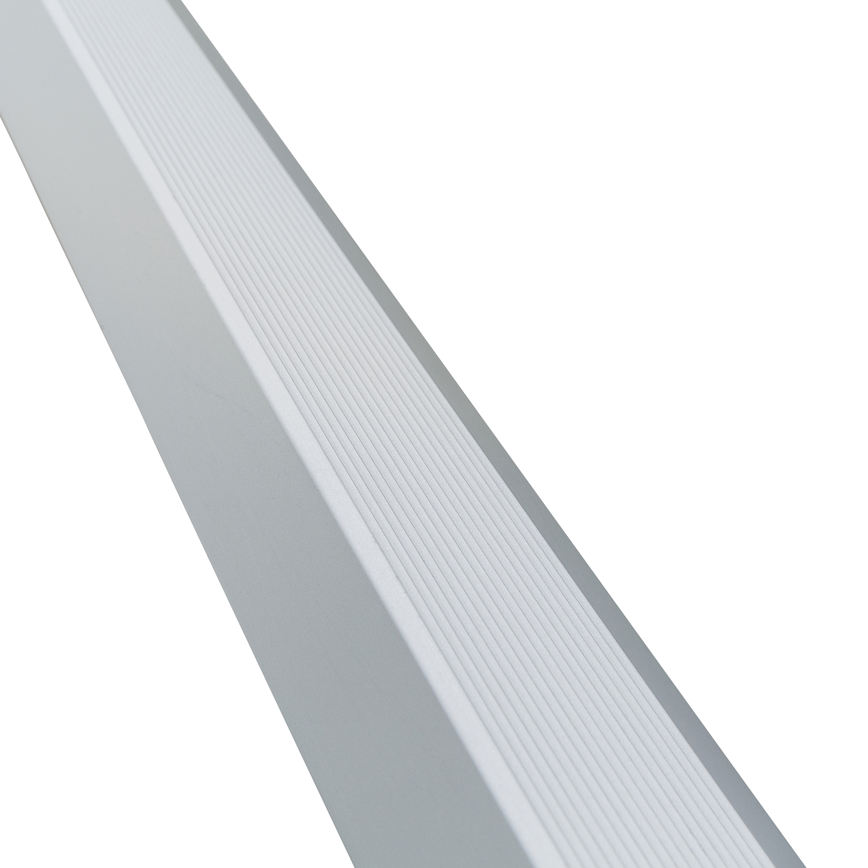 Perfil forma de ángulo no recto de aluminio plata, Alt. 25 x An.40 x L.2000 mm - 3