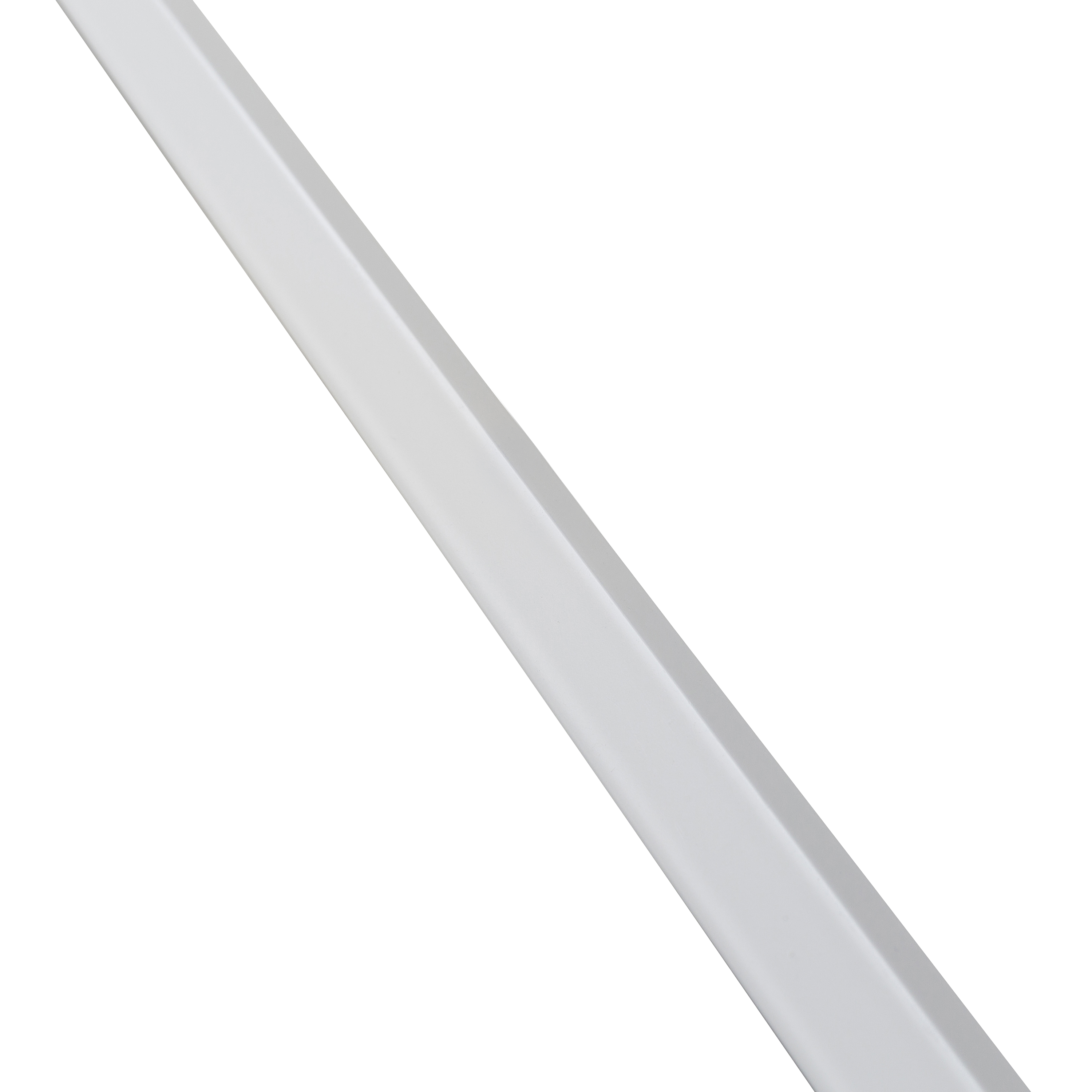 Perfil forma de ángulo de aluminio blanco, Alt. 10 x An.10 x L.1000 mm - 4