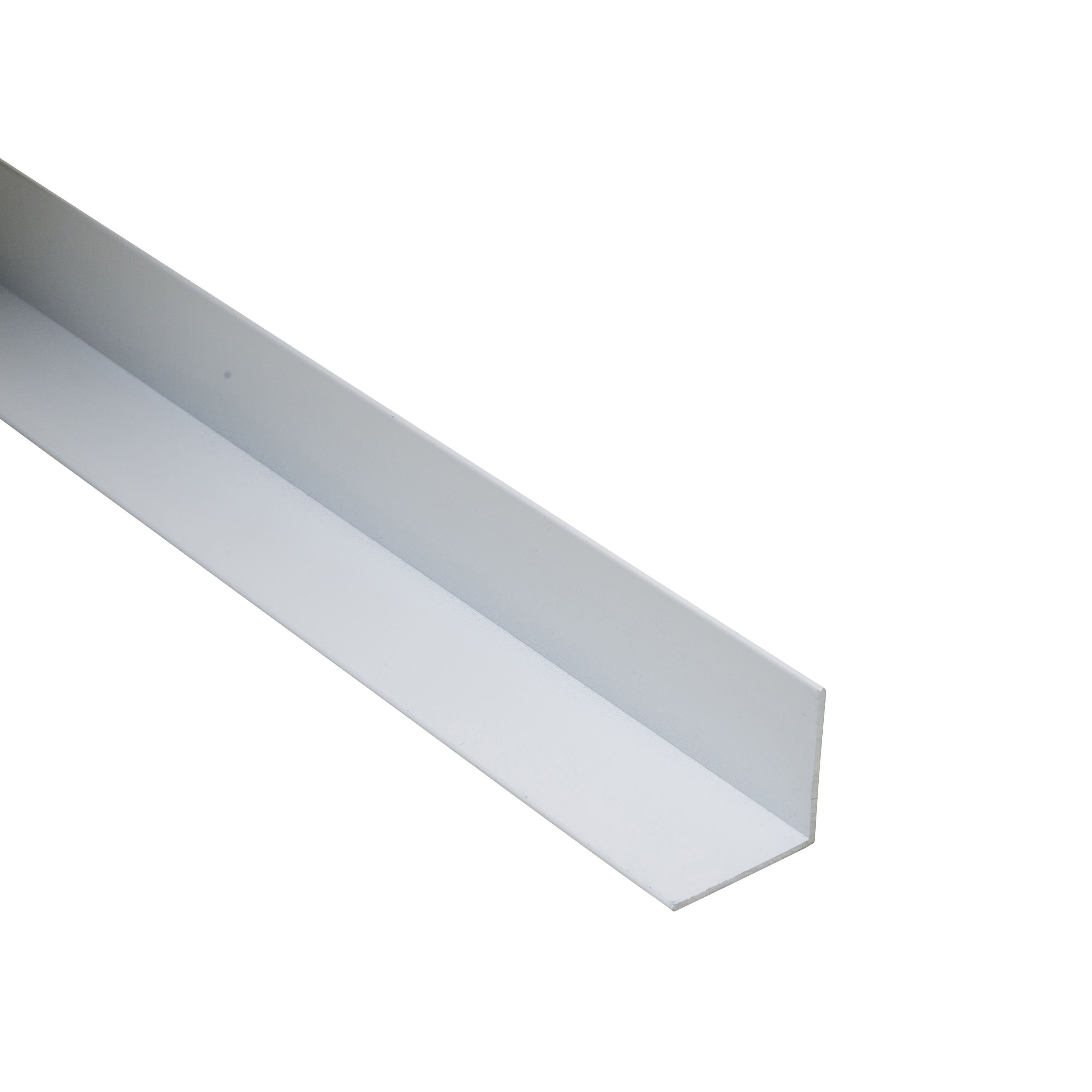Perfil forma de ángulo de aluminio blanco, Alt. 25 x An.25 x L.1000 mm - 4