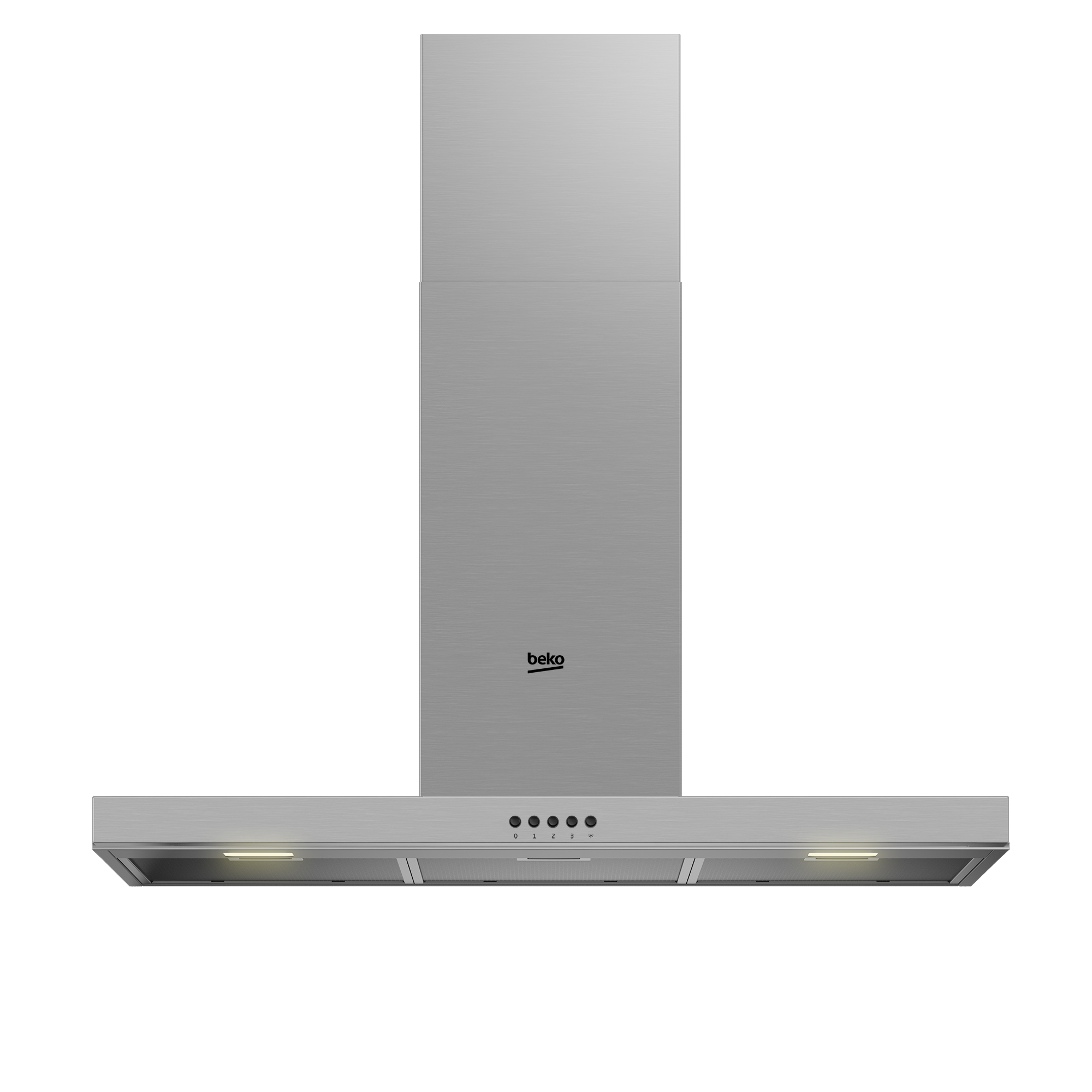 Campana de pared beko bhcb91622bxh 90 cm m³/h inox b