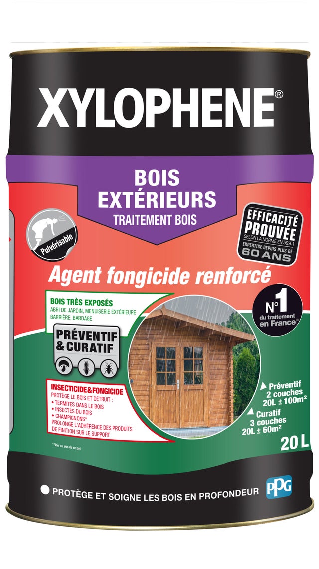 Traitement du bois extérieur XYLOPHENE  20 l