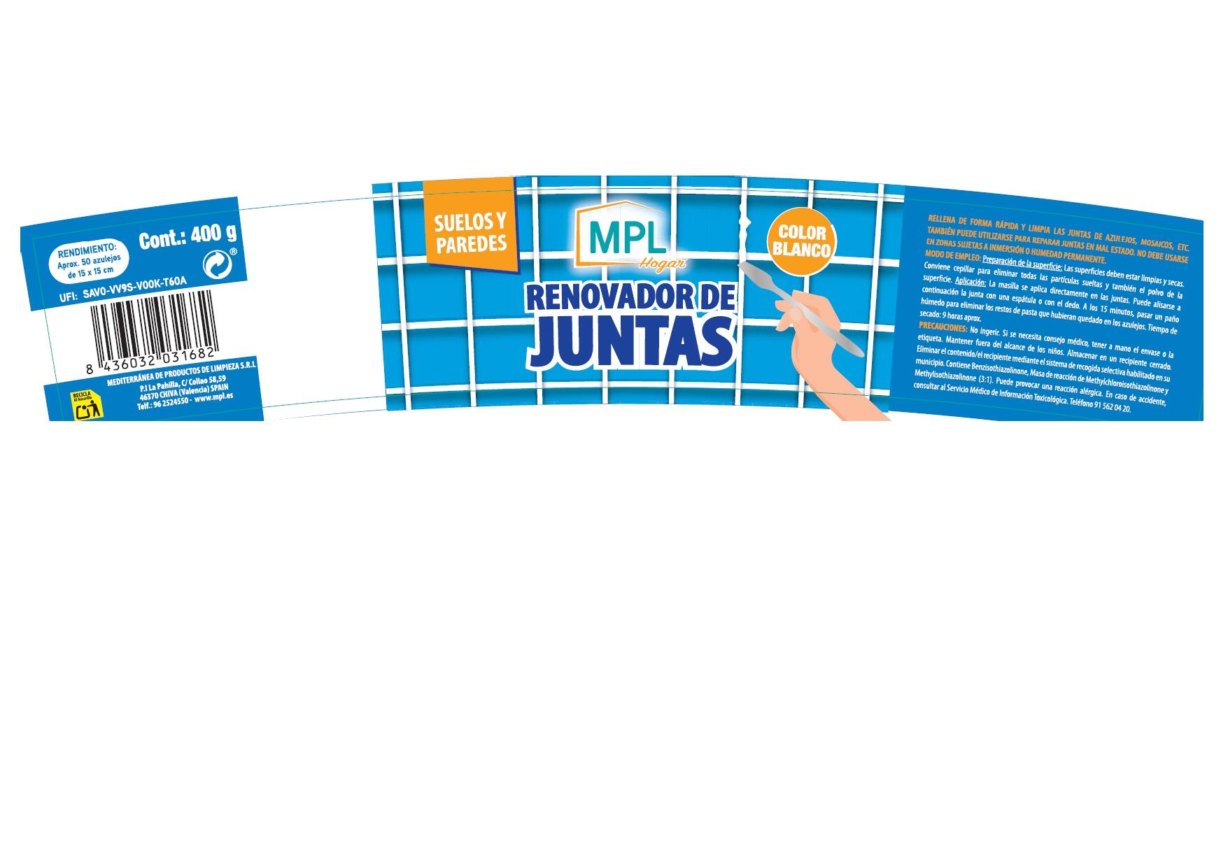 Renovador de juntas blanco MPL 125 ml - 3