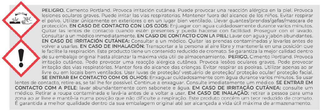 Cemento cola extra en polvo BEISSIER 6kg - 6