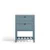 Mueble de baño Vintage azul 60x45 cm (lavabo no incluido)