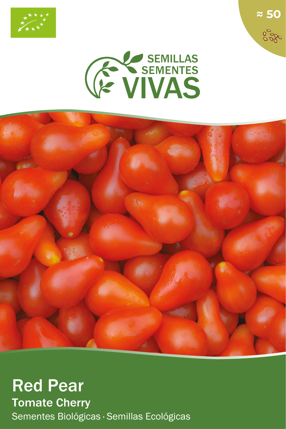 Semilla de tomate red pear bio