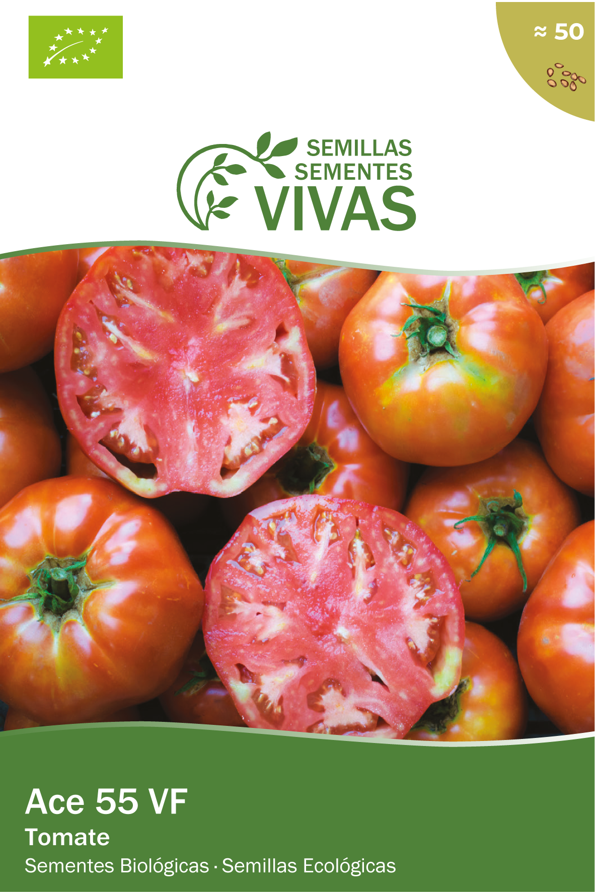Semilla de tomate ace 55 vf bio