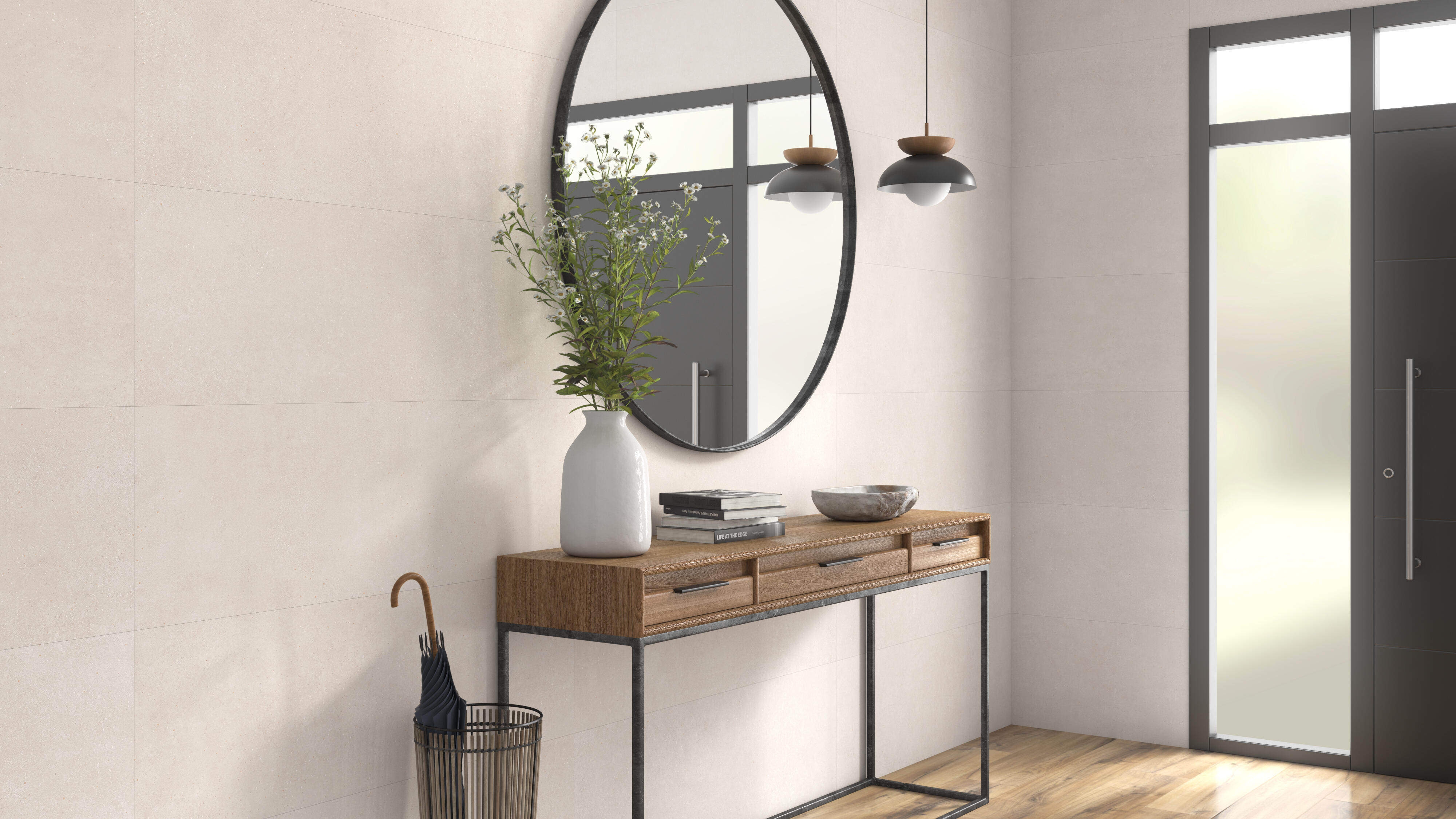 Revestimento cerâmico Norton Cream 30x90 cm - 11