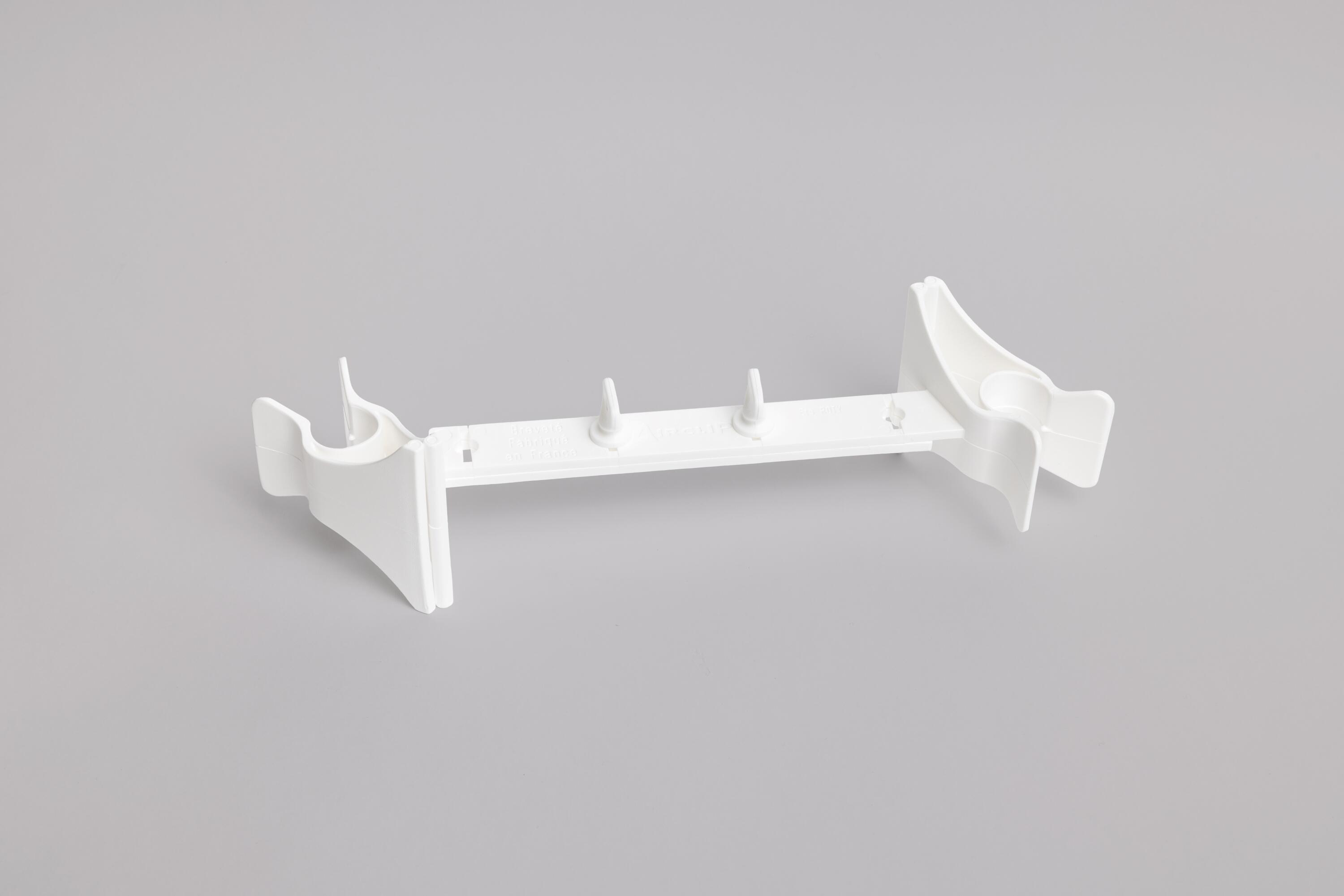 Entrebâilleur de fenêtre Airclips SOCONA plastique blanc - 2