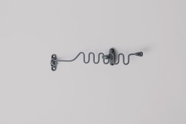 Entrebâilleur de fenêtre zamak gris, SOCONA Sairpentin - e11