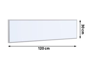 Luceco Panel LED cocina bajo mueble (8 W, L x An x Al: 0,6 x 30 x 10 cm,  Color de luz: Blanco cálido)