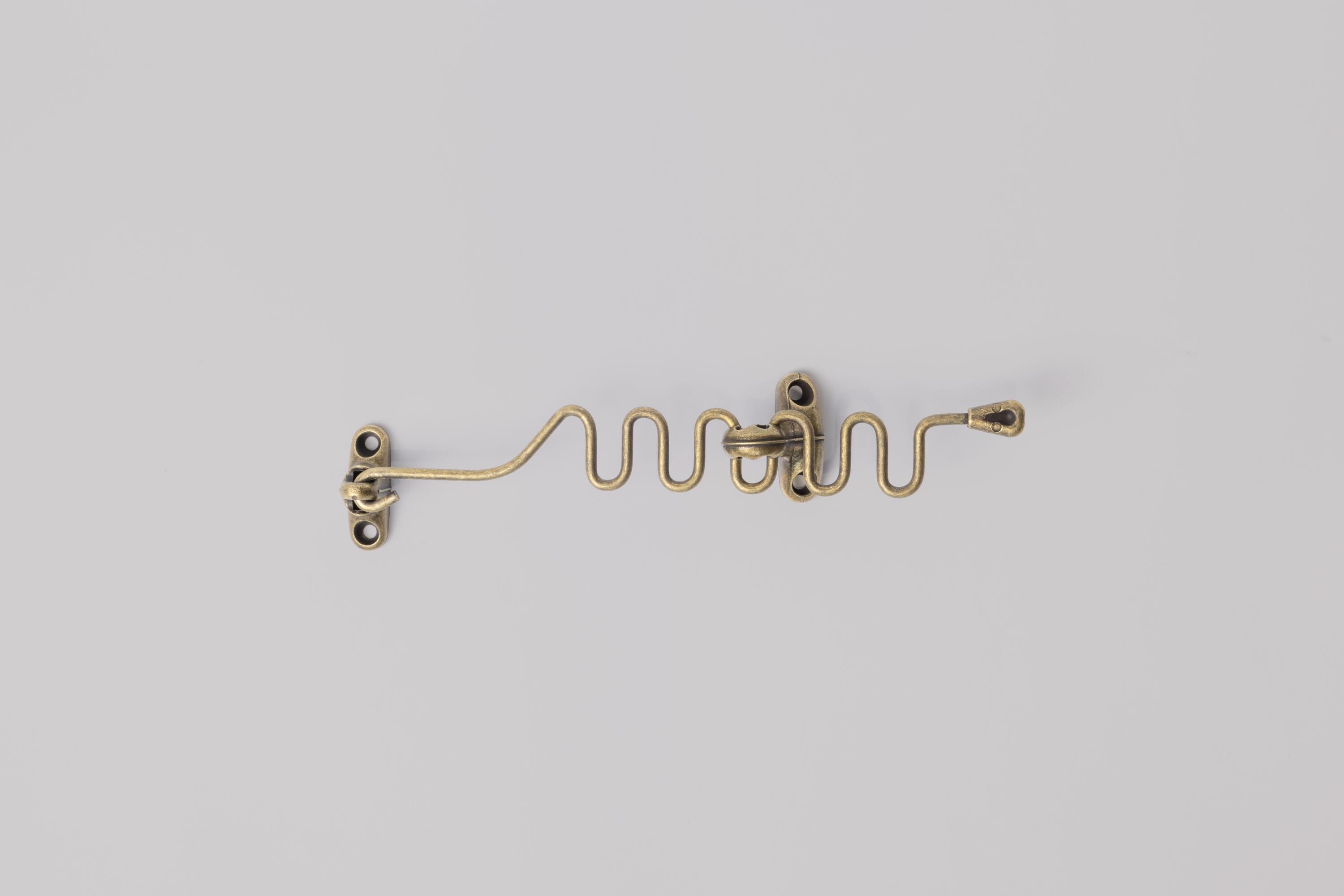 Entrebâilleur de fenêtre zamak bronze, SOCONA Sairpentin - e3 - 4