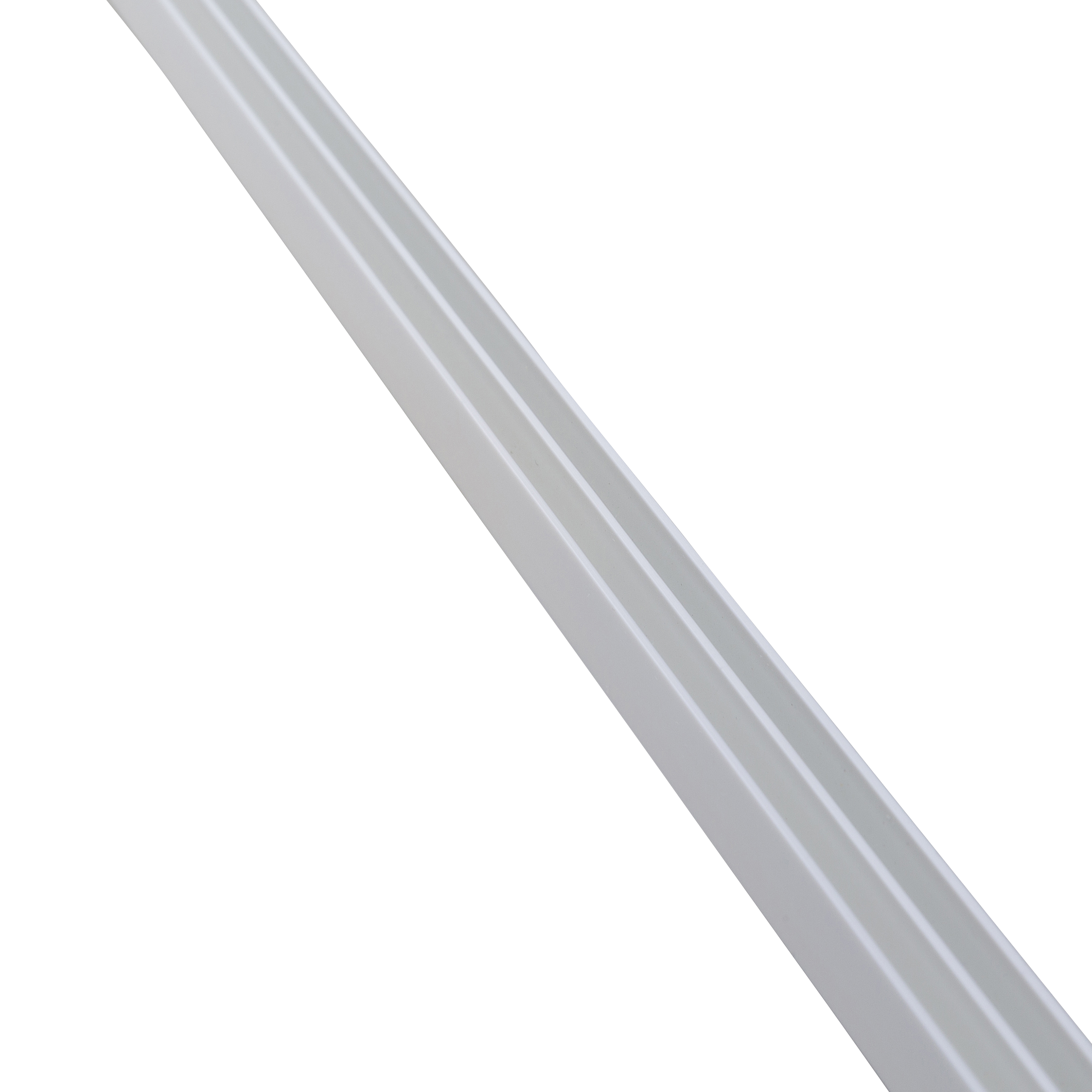 Perfil forma de doble U de PVC blanco STANDERS, Alt. 10 x An.10 mm x L.1 m - 3