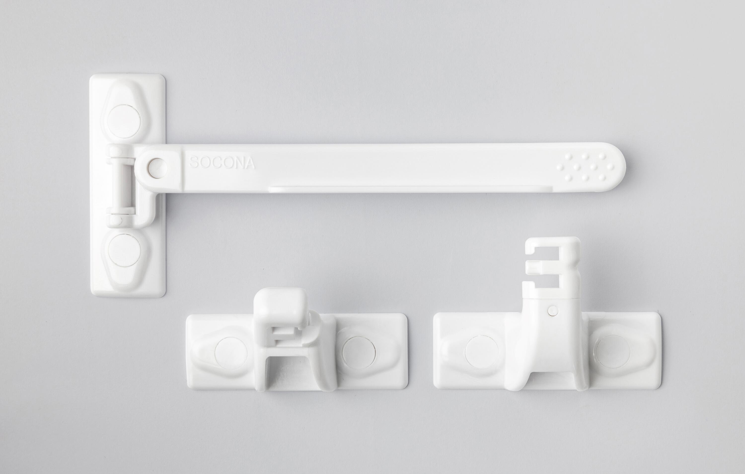 Entrebâilleur de fenêtre STICKAIR pvc blanc Socona - 2