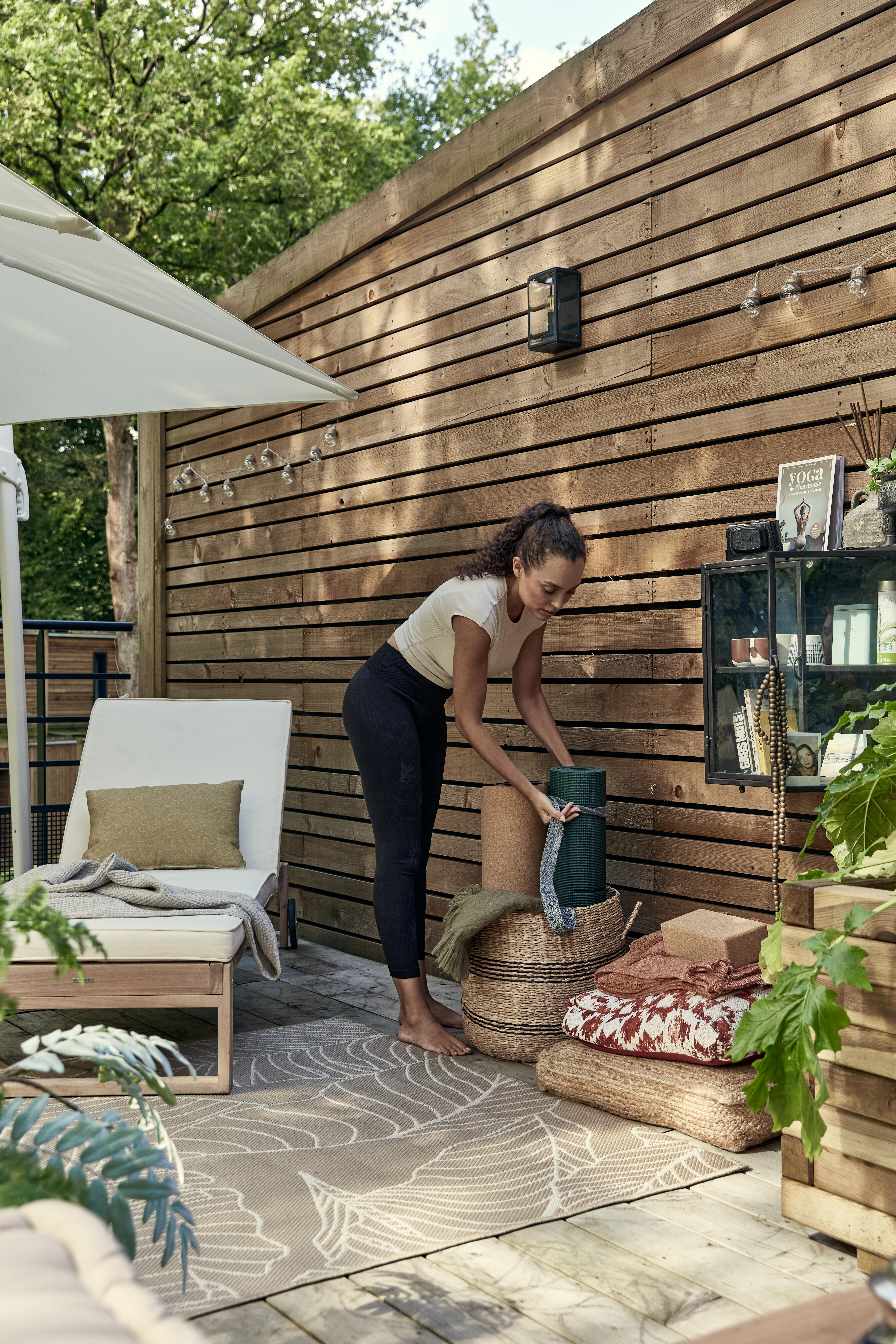 Bain de soleil en bois NATERIAL Solaris - 5