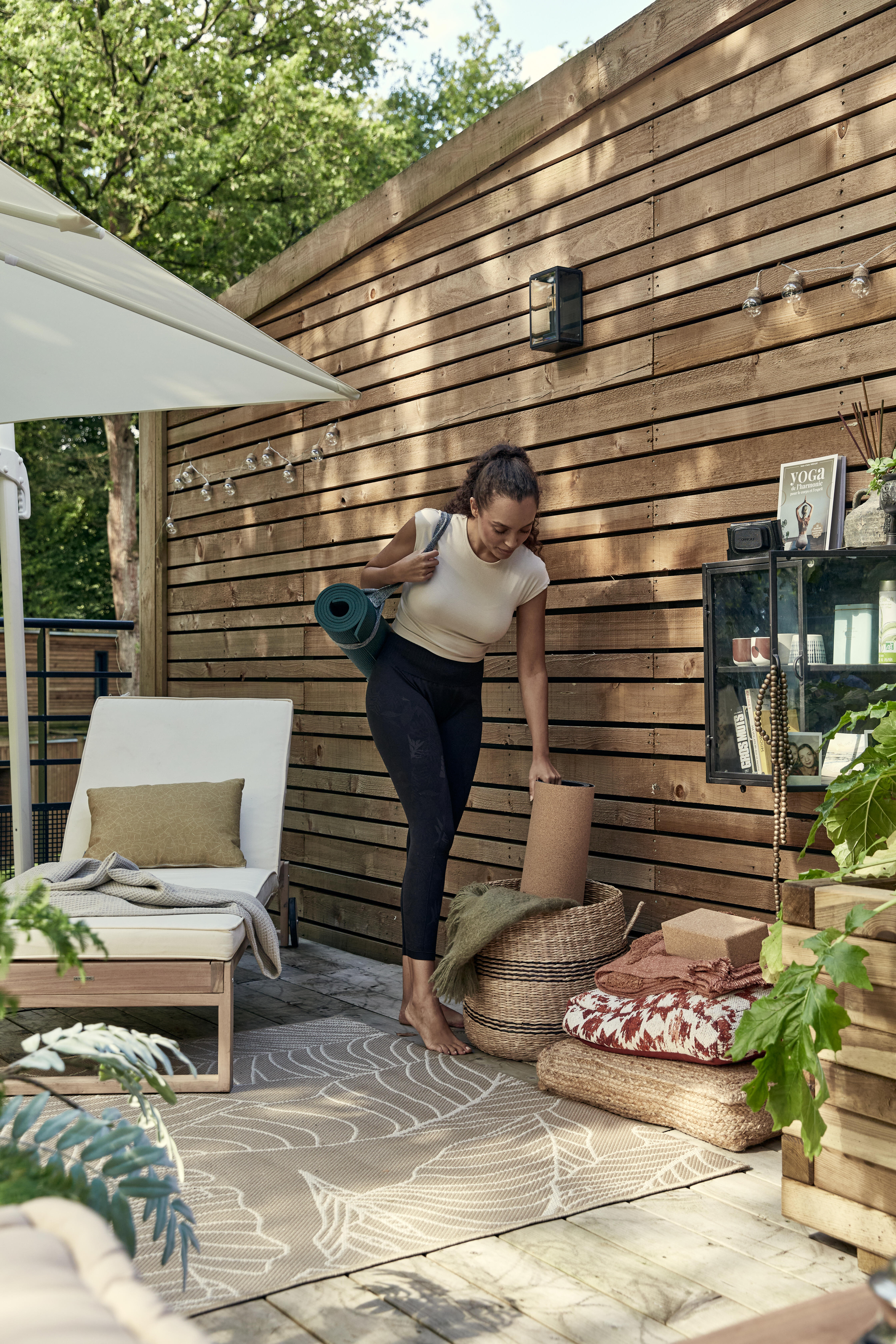 Bain de soleil en bois NATERIAL Solaris - 4