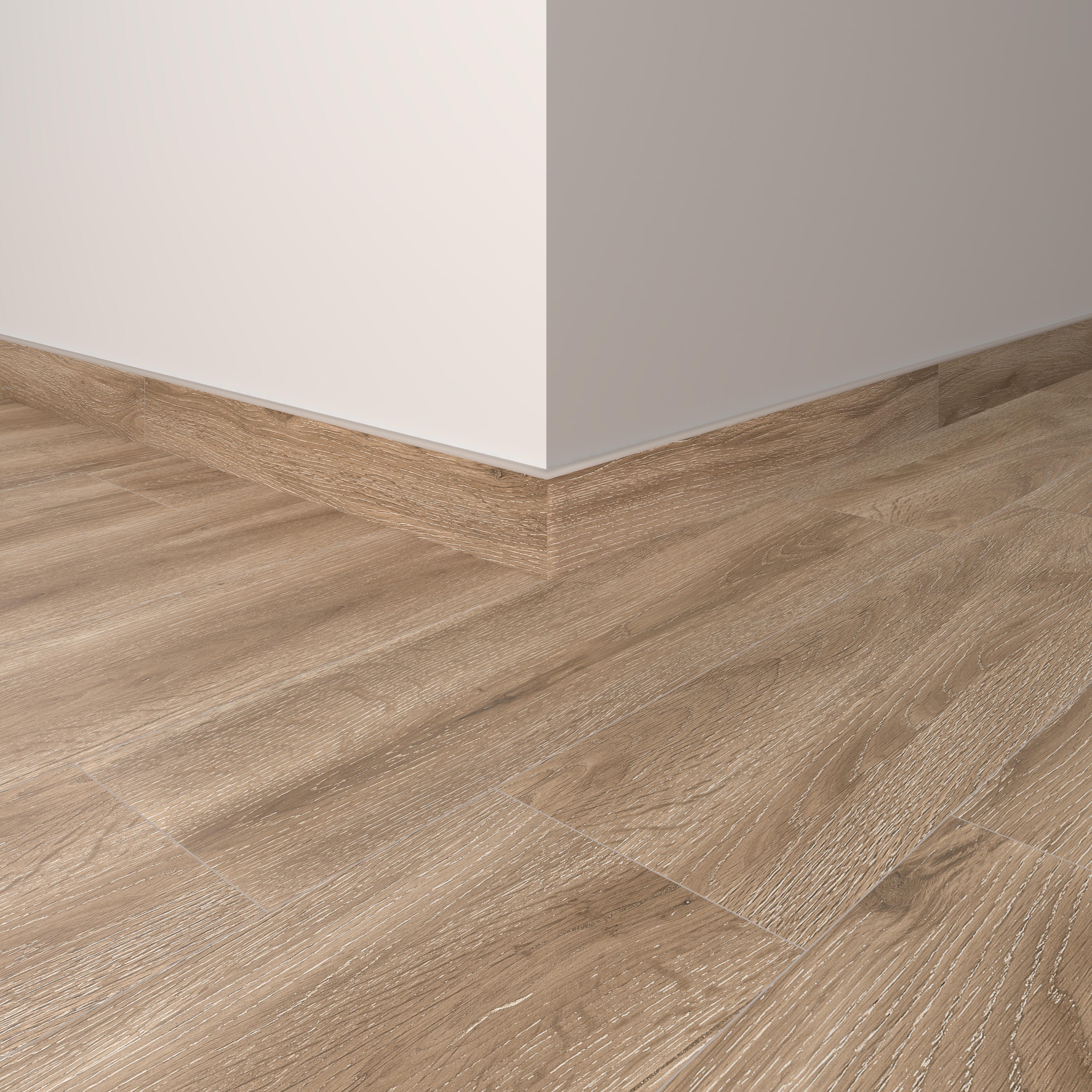 Rodapié porcelánico Tokyo 75x9 cm madera taupe - 5