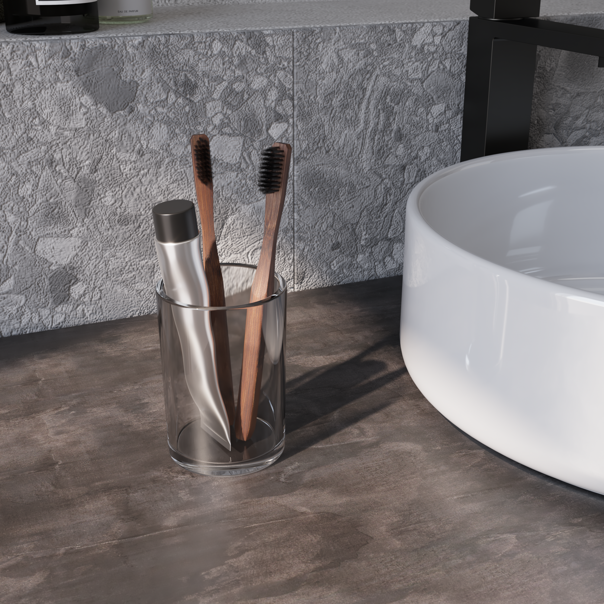 Copo branco transparente Sensea Studio - 2