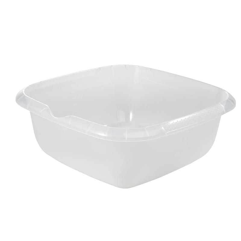 Miska z wylewką 8L kwadrat transparentna Keeeper