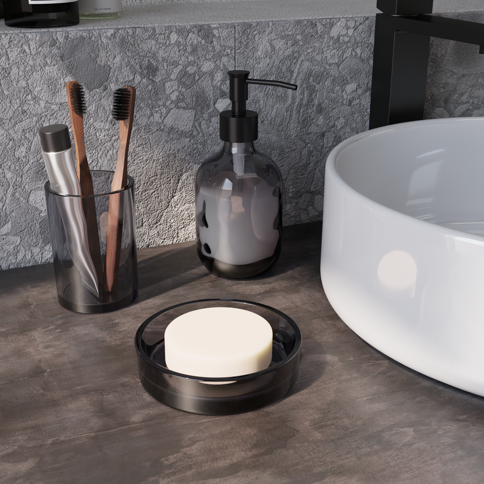 Doseador preto transparente Sensea Studio - 2