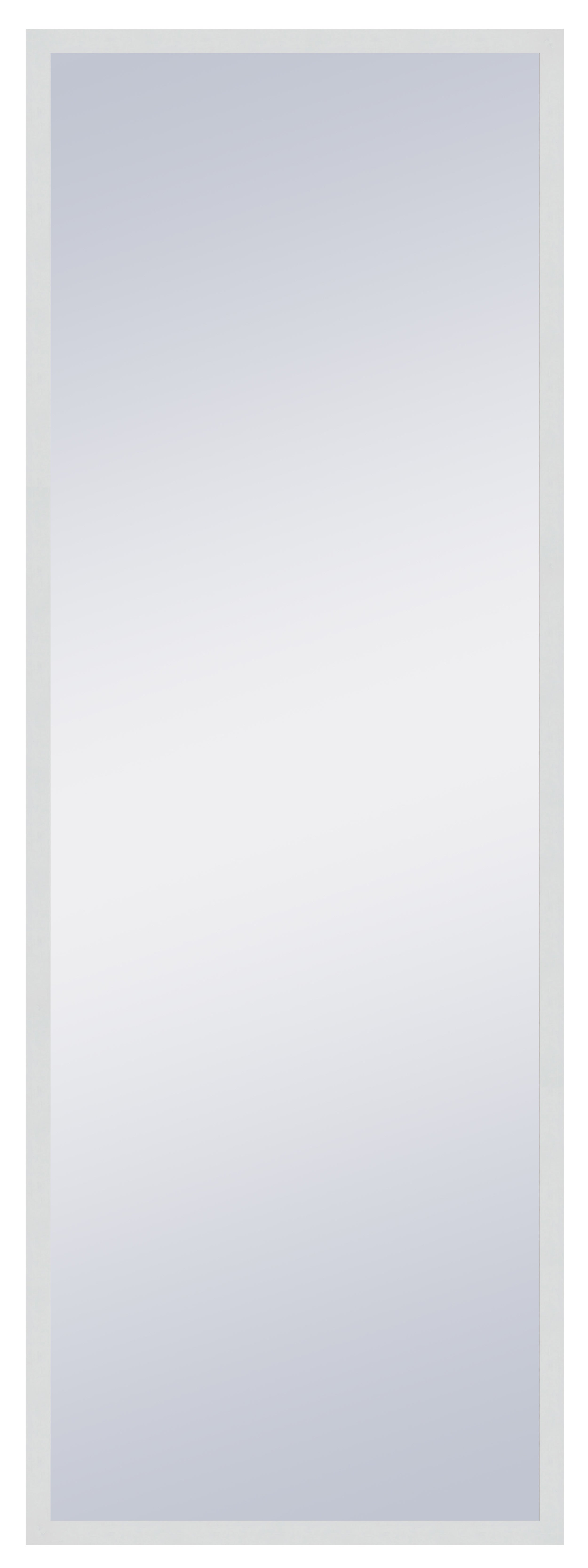 Espejo enmarcado rectangular wifi blanco 43 x123 cm