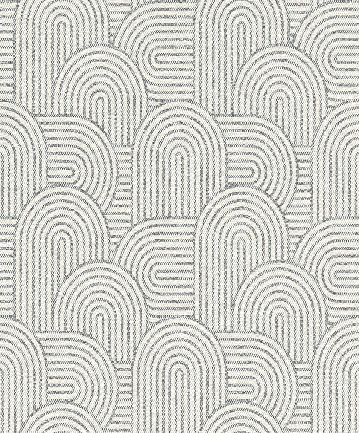 Papel pintado vinilo geométrico geometricos 43 utility gris