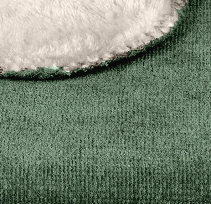 Plaid Tourmalet, vert l.130 x L.170 cm - 2