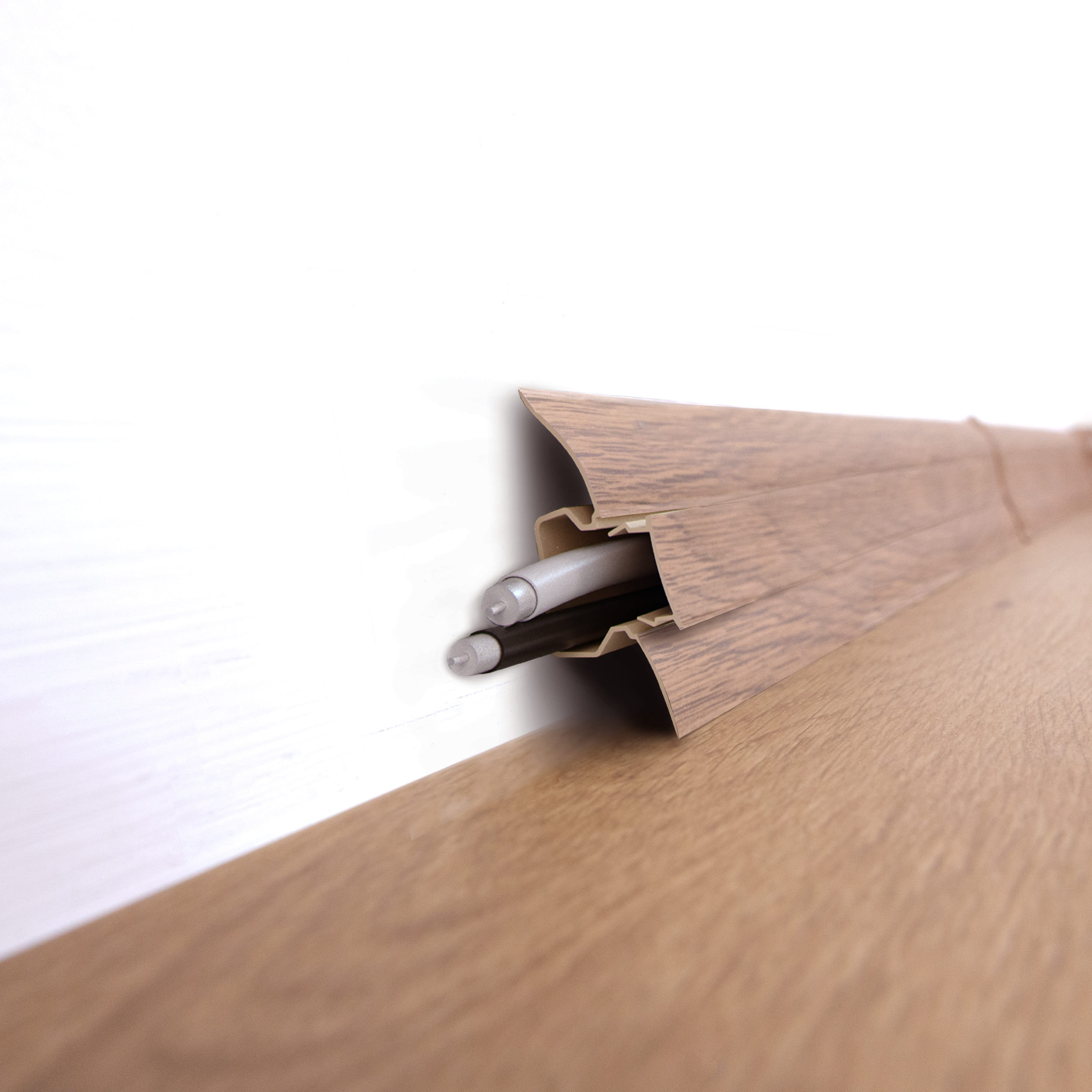 Listwa przypodłogowa PCV Dąb Ciemny 55 Artens - 5