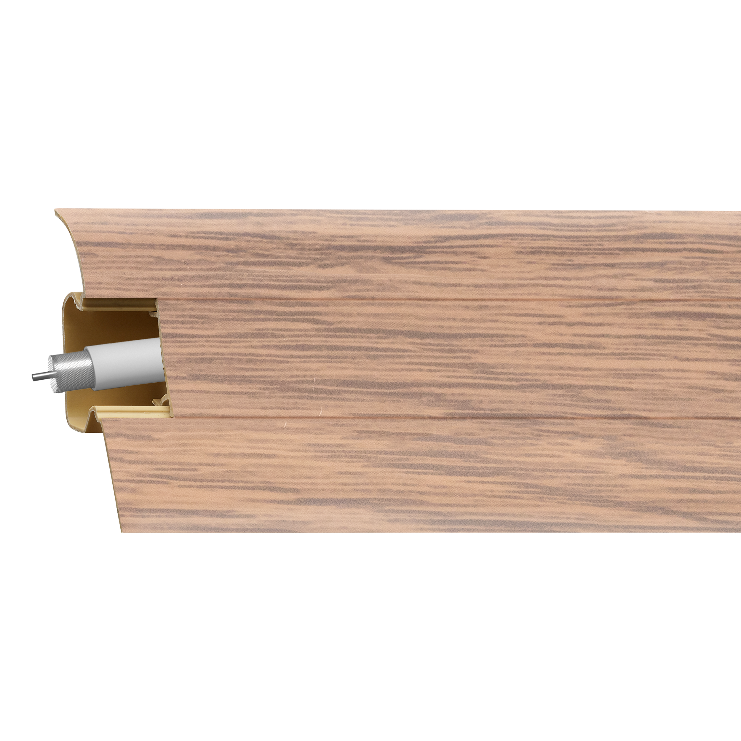 Listwa przypodłogowa PCV Dąb Ciemny 55 Artens - 4