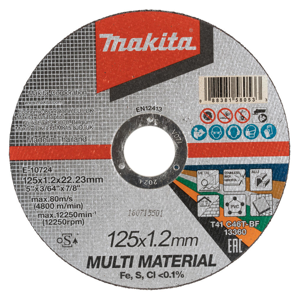 Makita Disque De Nettoyage LL 125 Mm B-36267 - Accessoire Outil Pro