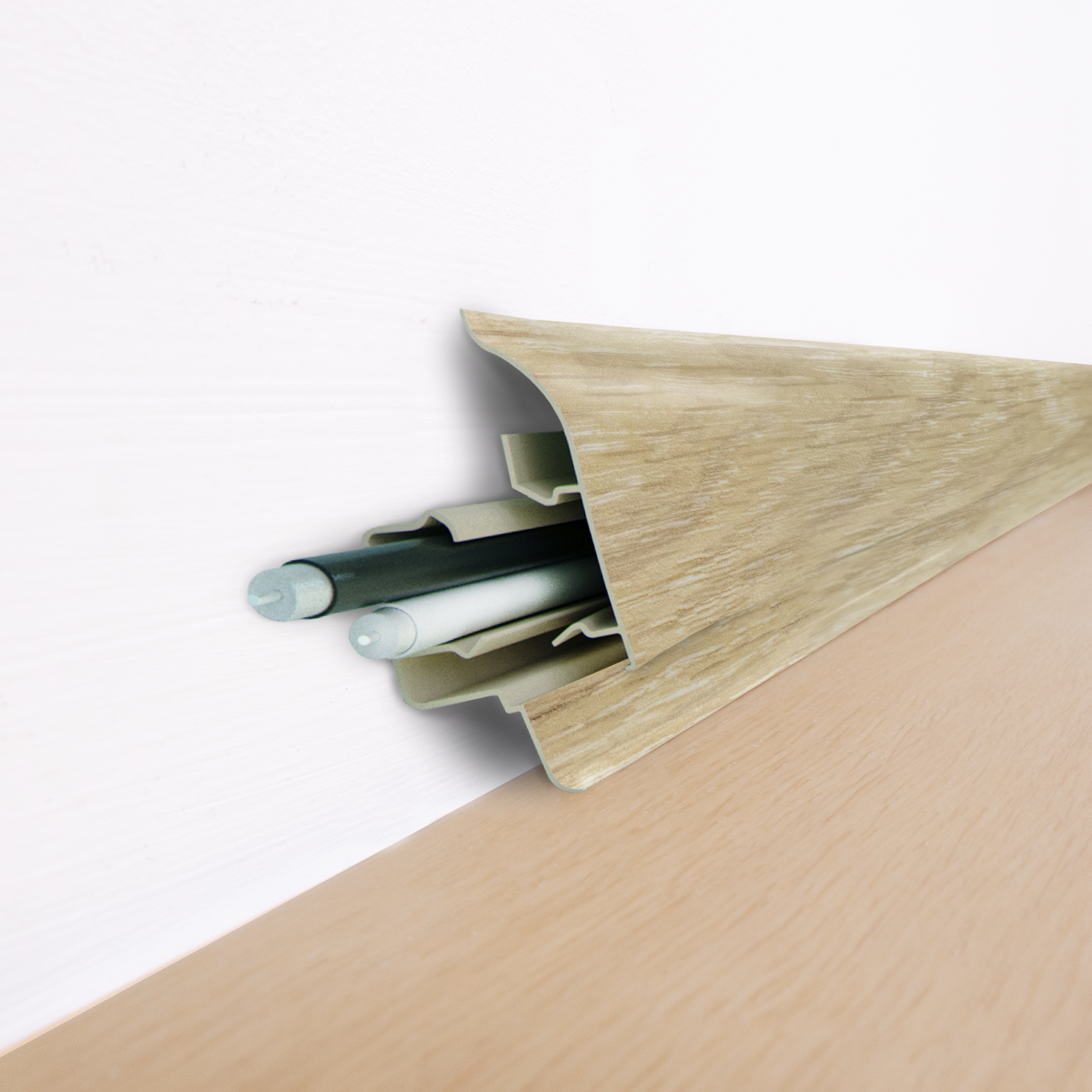 Listwa przypodłogowa PCV Dąb Piaskowy 60 Artens - 7