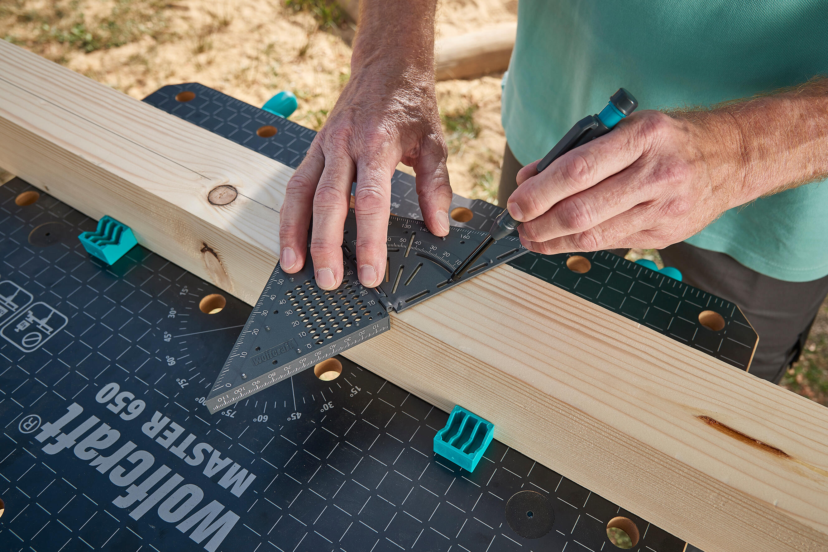 Escuadra marcado vario 3d wolfcraft