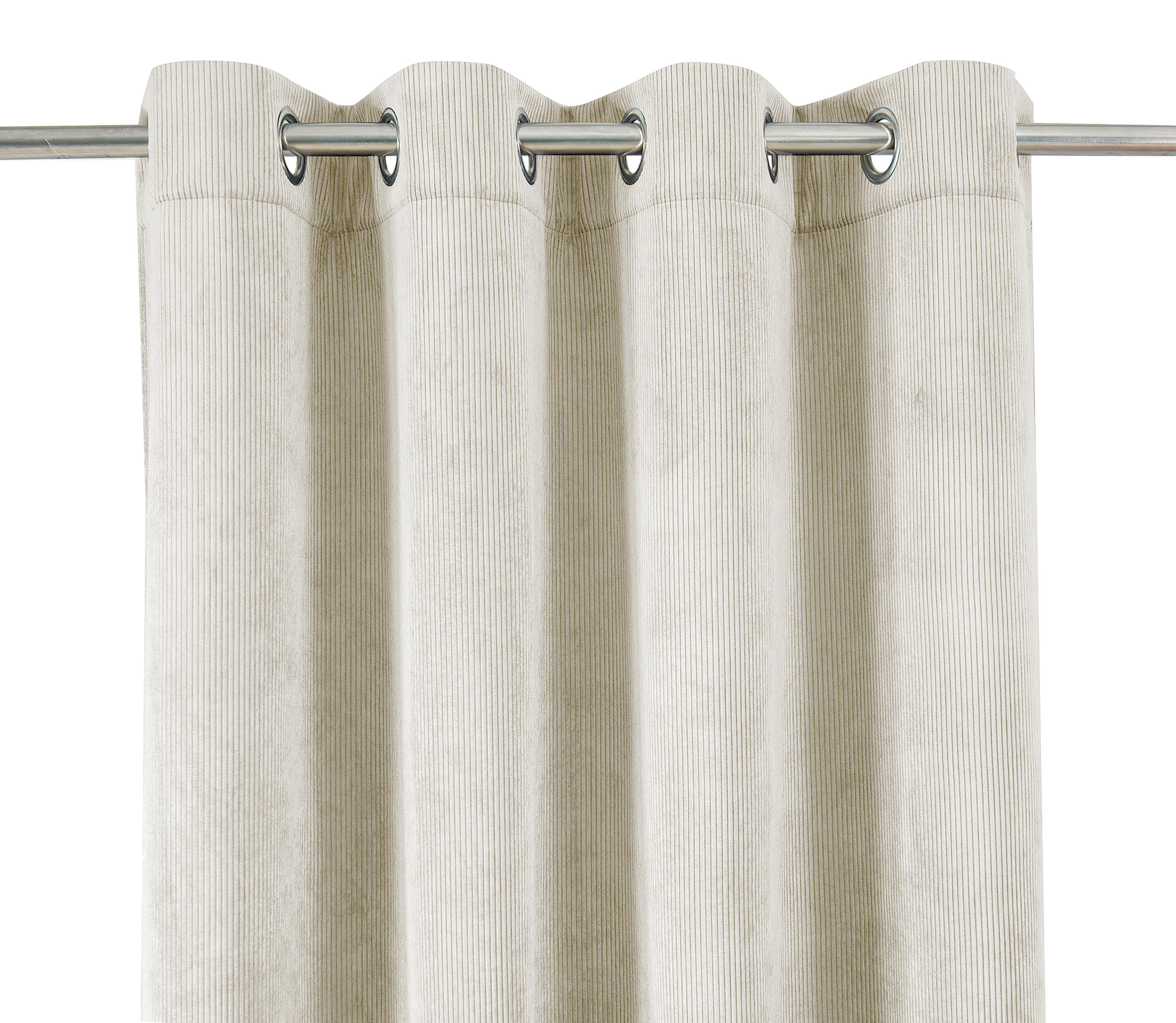 Rideau tamisant thermique, Glasgow, beige H.260 x l.140 cm - 3