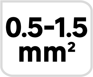 50 terminales horquilla 0.5-1.5/m3 lexman - 8