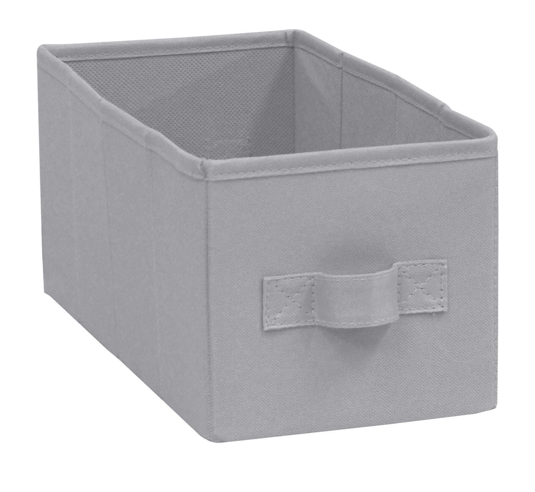 Cesta kub gris talla s 14x14x31cm