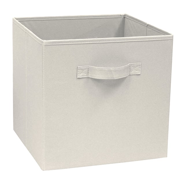 Cesto L bege trench nº6 31x31x31 cm Spaceo Kub