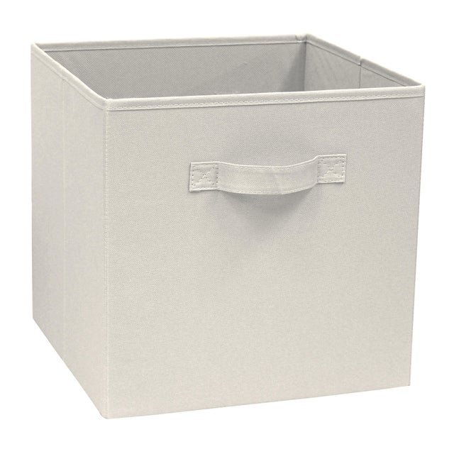 Cesta in polipropilene SPACEO Kub Tranch6 Large beige P 31 x L 31 x H 31 cm