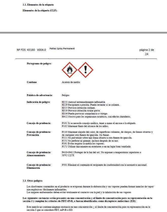 Cola de contacto Pattex 400 ml amarillo, para papel, resiste al calor. Para unir materiales. - 11