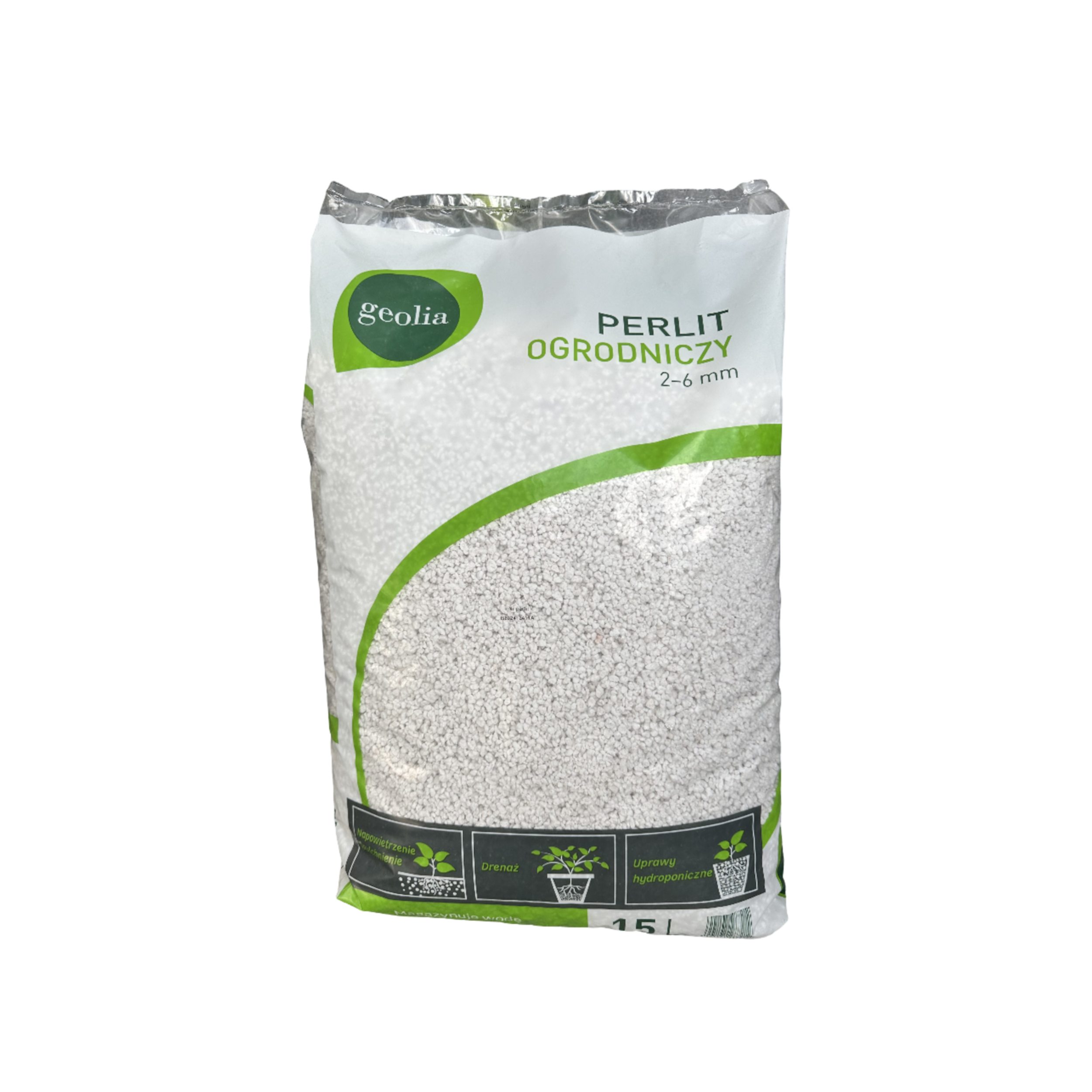 Perlit ogrodniczy 2-6 mm 15l Geolia - 2