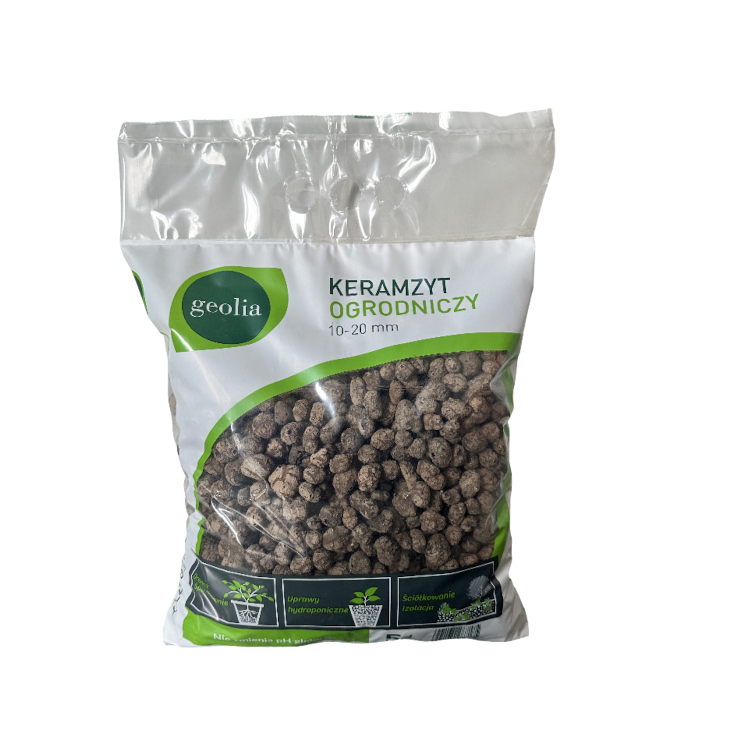 Keramzyt ogrodniczy 10-20 mm 5l brązowy Geolia - 4
